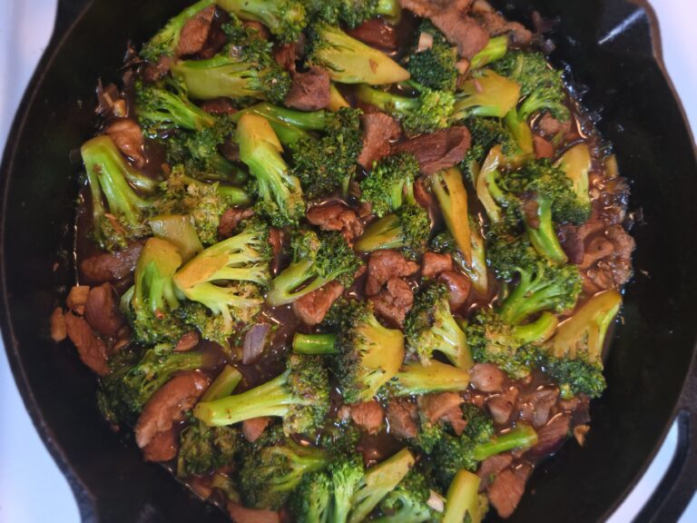 pork and broccoli stir fry