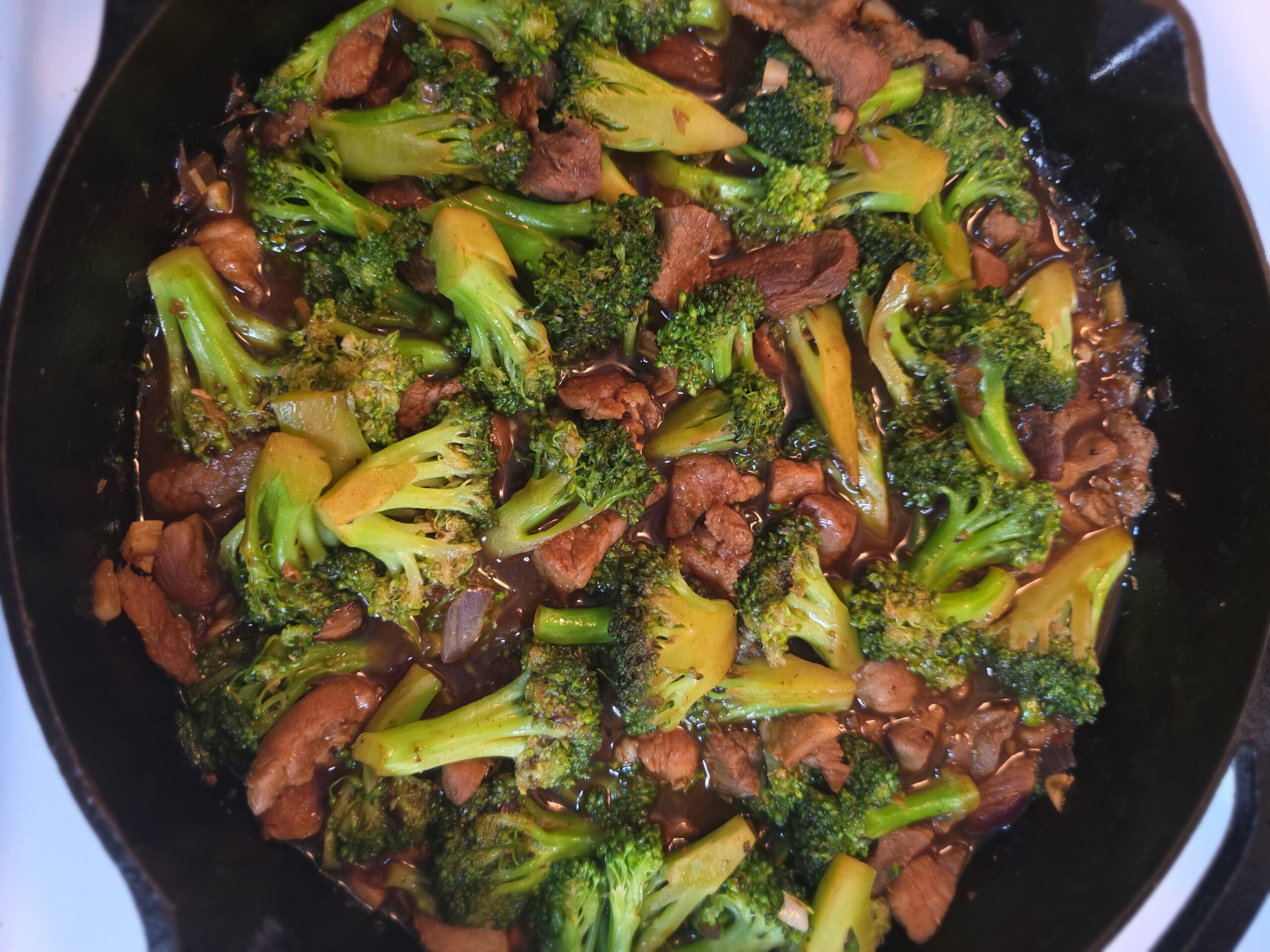 Japanese Ginger Pork and Broccoli Stir Fry