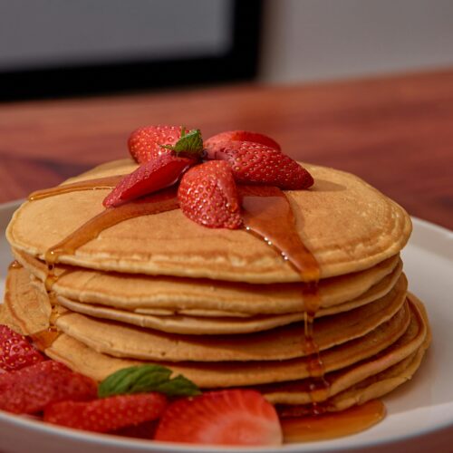 7 Reasons You'll Love These Fluffy Pancakes with Young Coconut Strips