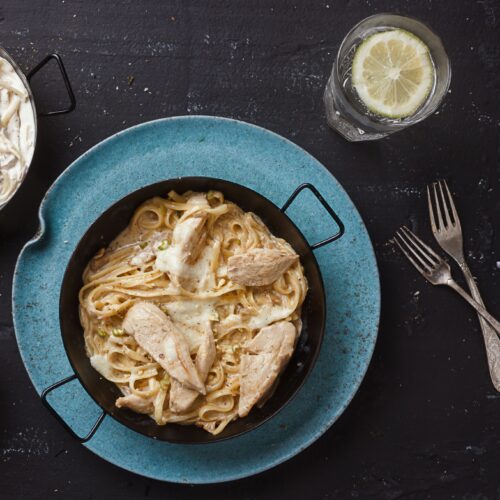 Chicken Alfredo Fettuccine