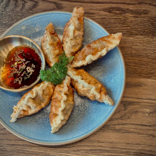 Japanese Gyoza (Pan-Fried Dumplings)