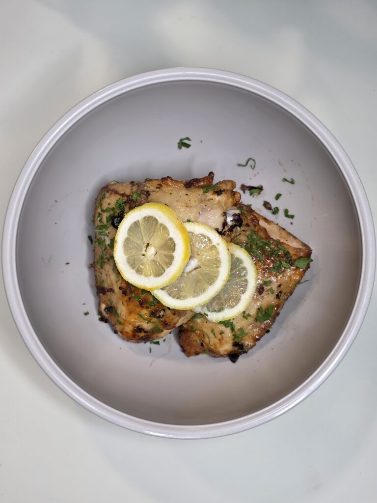 Greek Chicken Thighs: 5-Step Air Fryer Recipe