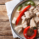 icol Express pork stew in coconut milk with chilies