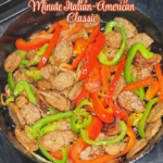 easy Italian sausage and peppers