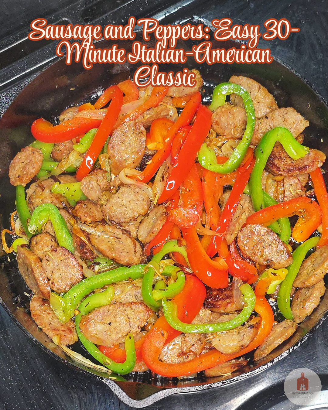 easy Italian sausage and peppers